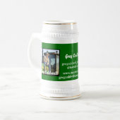 Tasse Greg Caldwell 22 Unze Stein (Vorderseite Links)