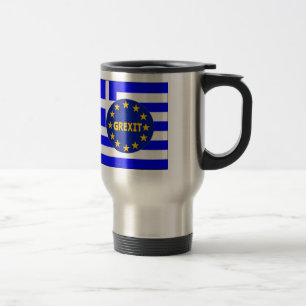 Tasse griechische Flagge EU Grexit