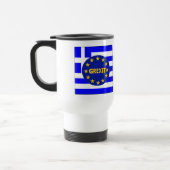 Tasse griechische Flagge EU Grexit (Links)
