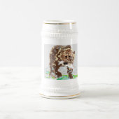 Tasse/Grizzlybär Bierglas (Mittel)