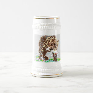 Tasse/Grizzlybär Bierglas