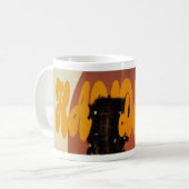 Tasse "Groovy Vibes" ☕ ✨ (Vorderseite Links)