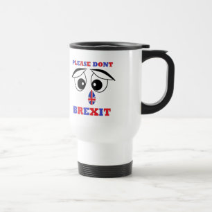 Tasse Großbritannien Bitte scheiden Sie aus dem Br