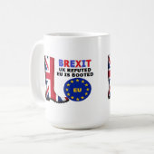 Tasse Großbritannien Brexit UK Widerlegt EU wird g (Vorderseite Links)