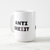 Tasse Großbritannien gegen den Brexit (Vorderseite Links)