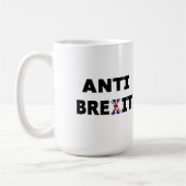 Tasse Großbritannien gegen den Brexit (Links)