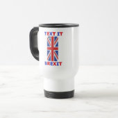 Tasse Großbritannien Text - Brexit (Vorderseite Links)