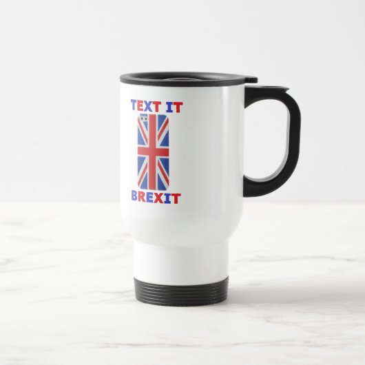 Tasse Großbritannien Text - Brexit (Rechts)