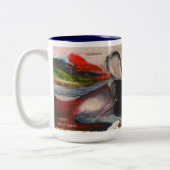 TASSE "GROSSE MUTTER MARSCH "Liebe mich, aber lass (Links)