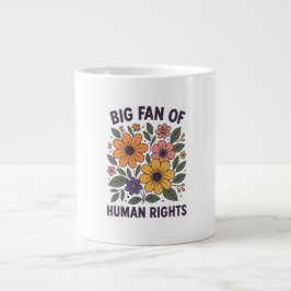 Tasse „Großer Fan von Menschenrechten“