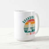 Tasse - Großmutter ist besser (VorderseiteRechts)