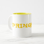 Tasse - Groundhog Tag-FRÜHLING! (Vorderseite Links)