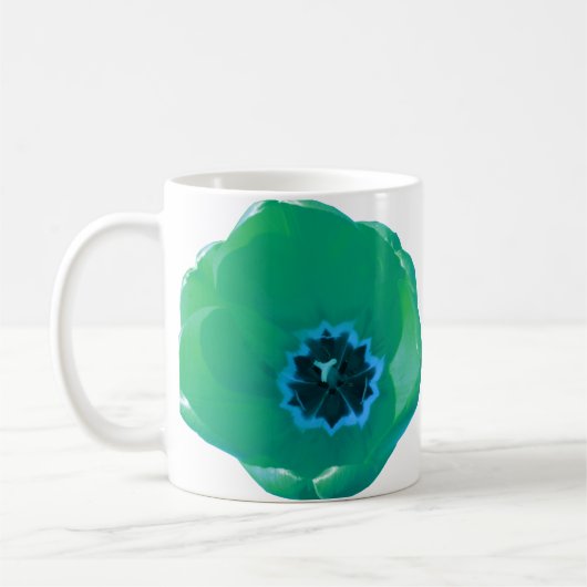 Tasse Grün und Blau (Links)
