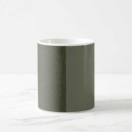 Tasse "Grüne Keramik split Moss" - individuell ein (Mittel)