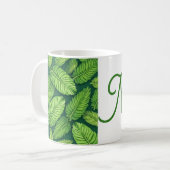 Tasse "Grüne Natur" (Vorderseite Links)