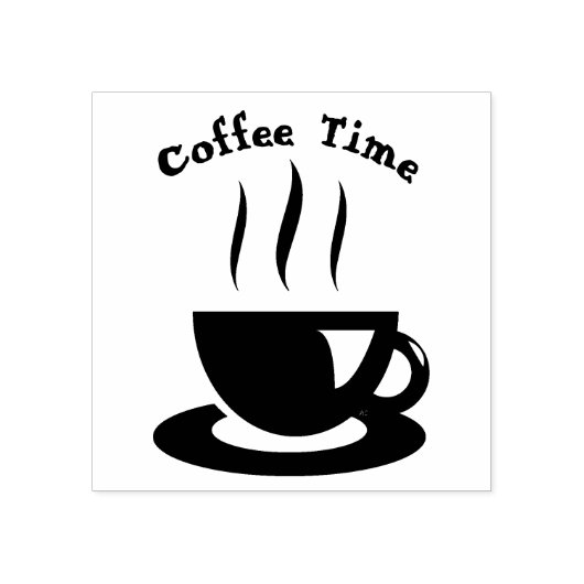 Tasse Gummistempel (Prägung)