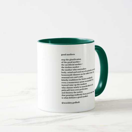 Tasse "Gute Mütter" (VorderseiteRechts)