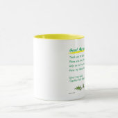 Tasse: "Guter Morgen-Gott!" wählen Sie Größe, Art, Tasse (Zentrum)