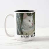 Tasse HABE KATZE - WERDE REISEN. (Links)