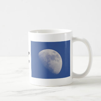 Tasse Halbmond mit Text: "Schlaf gut"