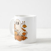 Tasse Halloween-Blumencup im Ghost-Kern (Vorderseite Links)