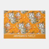 Tasse Halloween Fußmatte (Vorderseite)