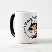 Tasse Halloween Spaß - Spooky Shift Magie (Vorderseite Links)