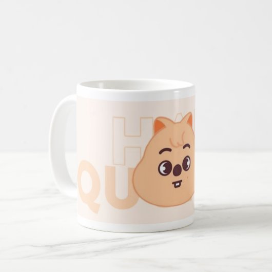 Tasse "Han Quokka" (Vorderseite Links)