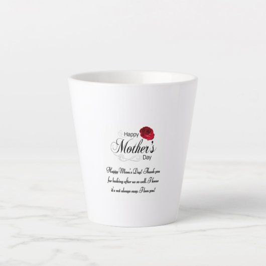 Tasse Happ Mutter Tag (Vorderseite)
