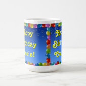 Tasse Happy Birthday Cousin (Mittel)