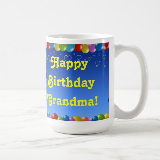 Tasse Happy Birthday Grandad (Rechts)
