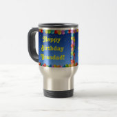 Tasse Happy Birthday Grandad (Vorderseite Links)