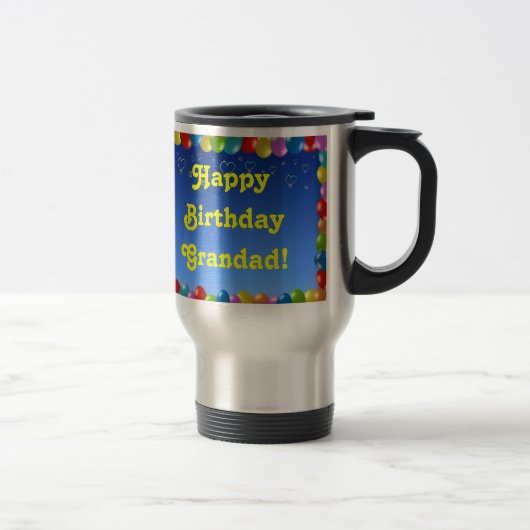 Tasse Happy Birthday Grandad (Rechts)