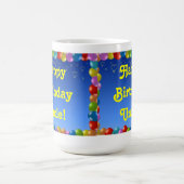 Tasse Happy Birthday Uncle (Mittel)