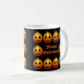 Tasse Happy Halloween Pumpkins (VorderseiteRechts)