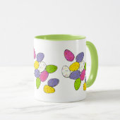 Tasse "Happy Oaster Basket Candy Eggs" (VorderseiteRechts)