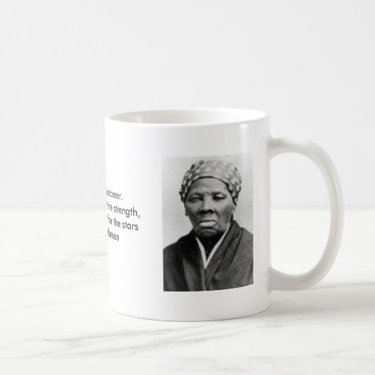 Tasse Harriet Tubman mit "Traum" Zitat (Rechts)