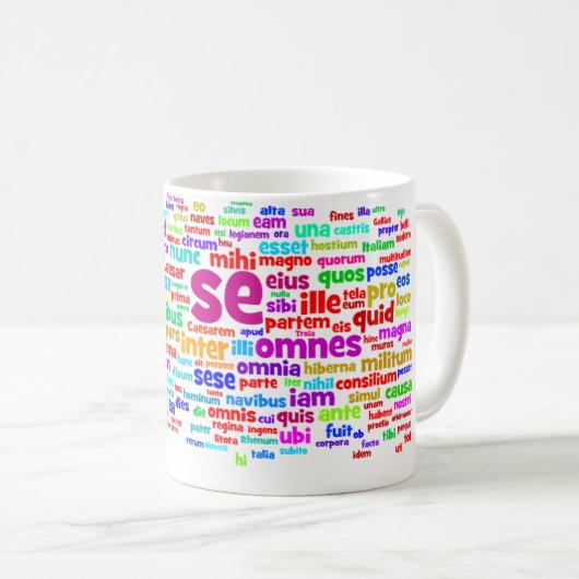 Tasse: Hauptwörter AP-Lateins 200 Kaffeetasse (VorderseiteRechts)