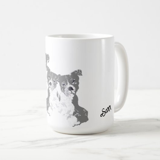 Tasse: Haustiere Kaffeetasse (VorderseiteRechts)