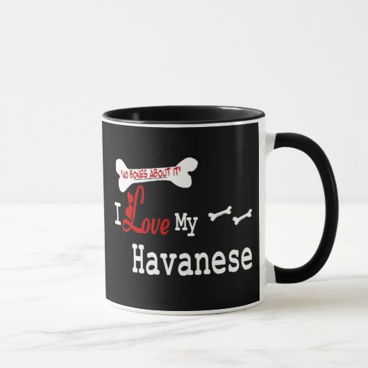 Tasse Havanese (I Liebe) (Rechts)