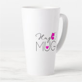 Tasse | Heiß rosa | Umarmung | Umarmen (Rechte Ecke)
