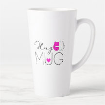 Tasse | Heiß rosa | Umarmung | Umarmen