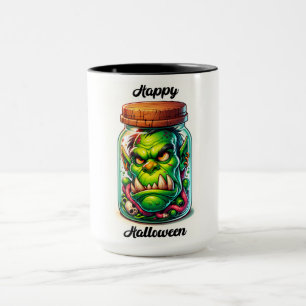 Tasse, heißer Kakao, Monster Tasse