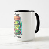 Tasse, heißer Kakao, Monster Tasse (VorderseiteRechts)