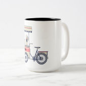 Tasse, heißer Kakao Zweifarbige Tasse (VorderseiteRechts)