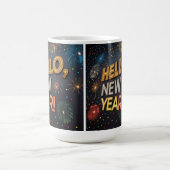Tasse Hello New Year Tasse - Start 2025 mit Style. (Mittel)