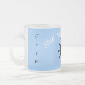 Tasse - Helm mit kurvenhaltigem Text (Links)