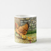 Tasse Hen und Chicks (Mittel)