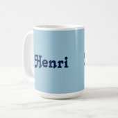 Tasse Henri (Vorderseite Links)