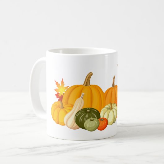 Tasse Herbst (Vorderseite Links)